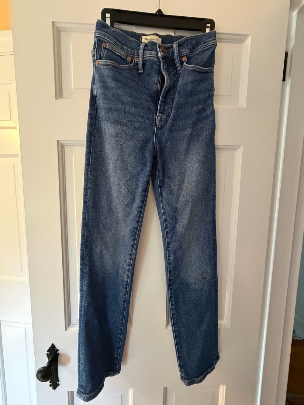 Madewell Perfect Vintage Wash High-Rise Jeans - Denim Blue